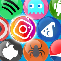 Symbol von Bubble Quiz Icons